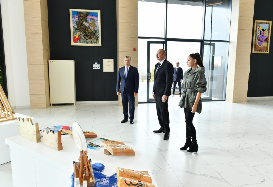 News about - Azerbaijani president and first lady attend inauguration of “DOST EVI” branch of DOST Center for Inclusive Development and Creativity in Ismayilli