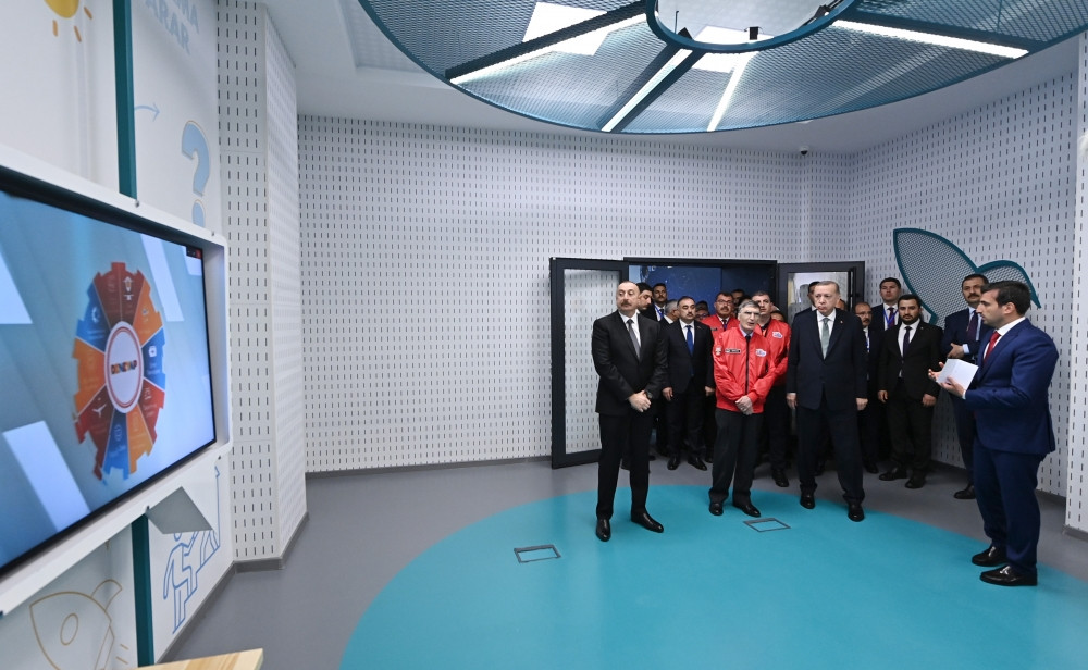 News about - Azerbaijani and Turkish presidents attend opening of Baku “ASAN xidmet” center No7 and “Bilim Baku” center