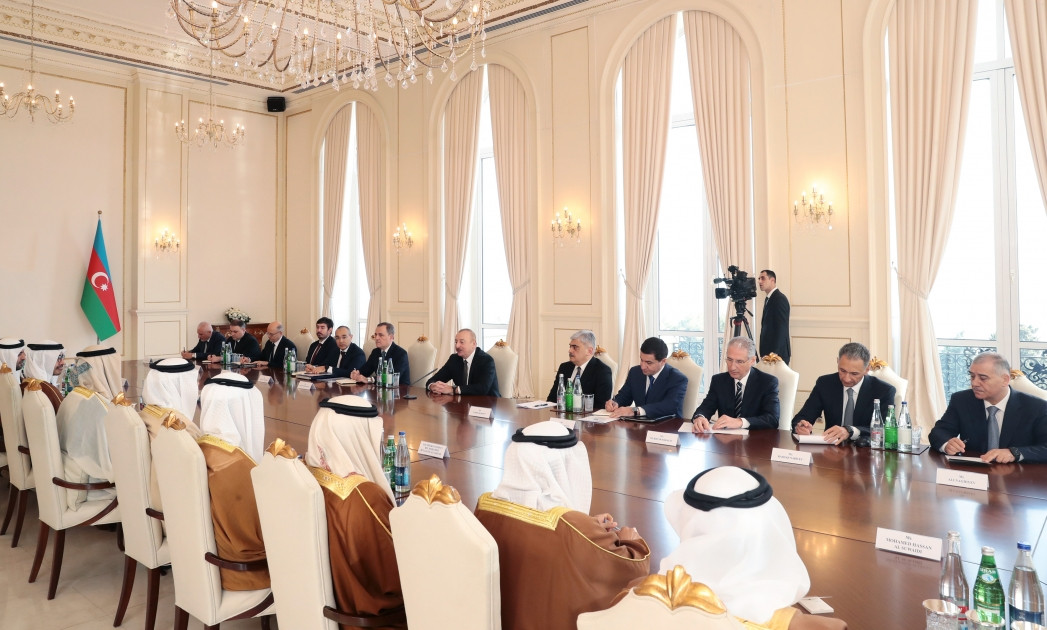 News about - Presidents of Azerbaijan and United Arab Emirates hold expanded meeting