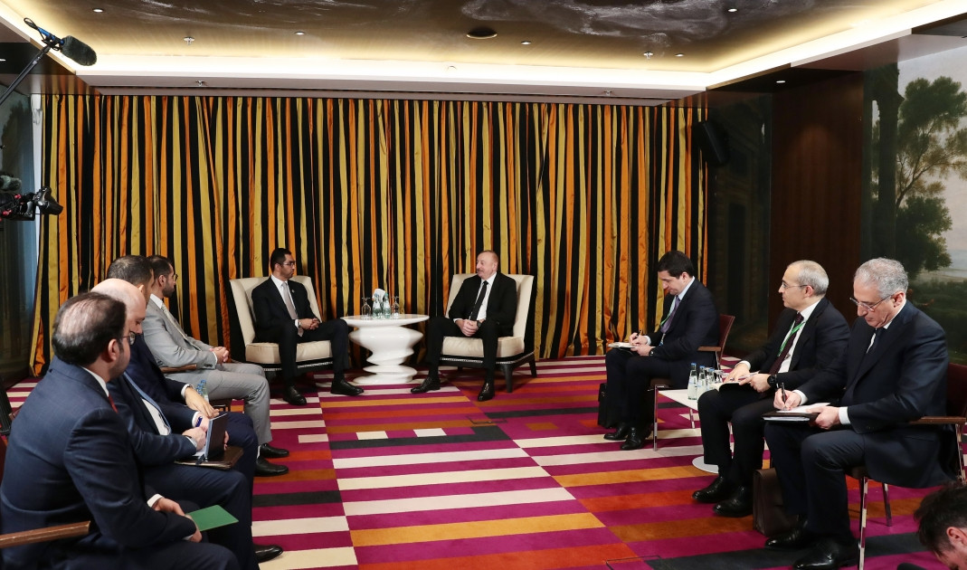 News about - Azerbaijani president meets with UAE minister of industry and advanced technology in Munich