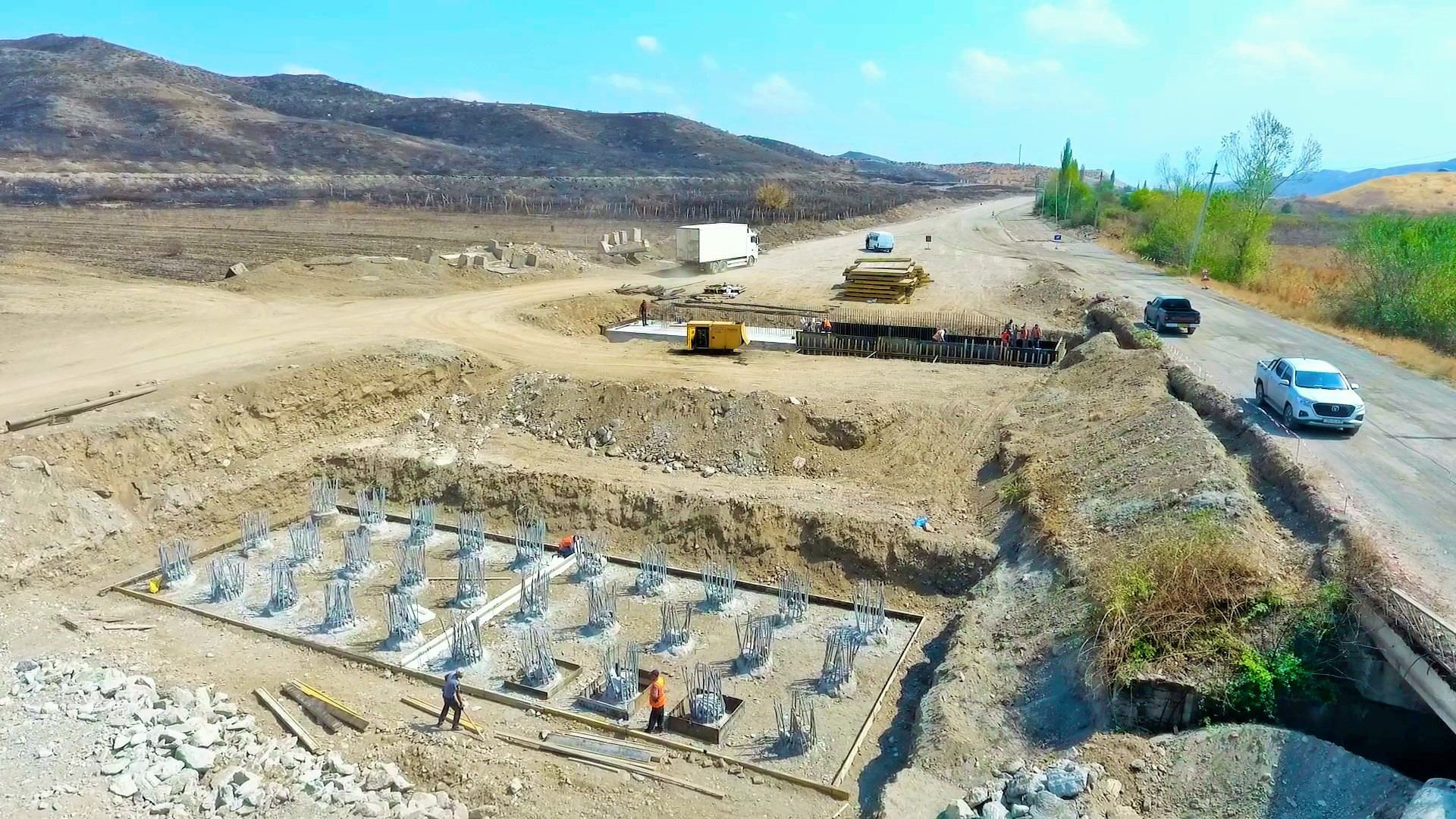 News about - Azerbaijan rapidly continues construction of roads in liberated lands (PHOTO)