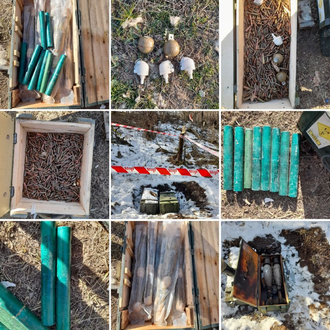 News about - Azerbaijan announces number of anti-infantry mines found since September 2020 (PHOTO)