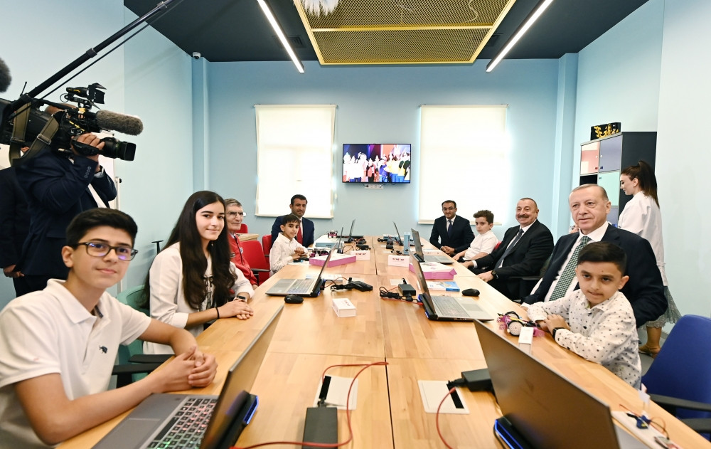News about - Azerbaijani and Turkish presidents attend opening of Baku “ASAN xidmet” center No7 and “Bilim Baku” center