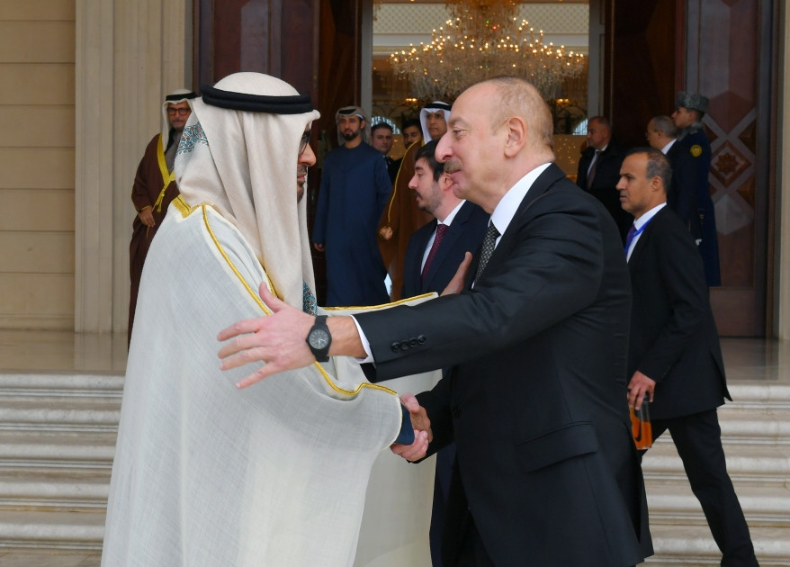 News about - Presidents of Azerbaijan and United Arab Emirates hold expanded meeting
