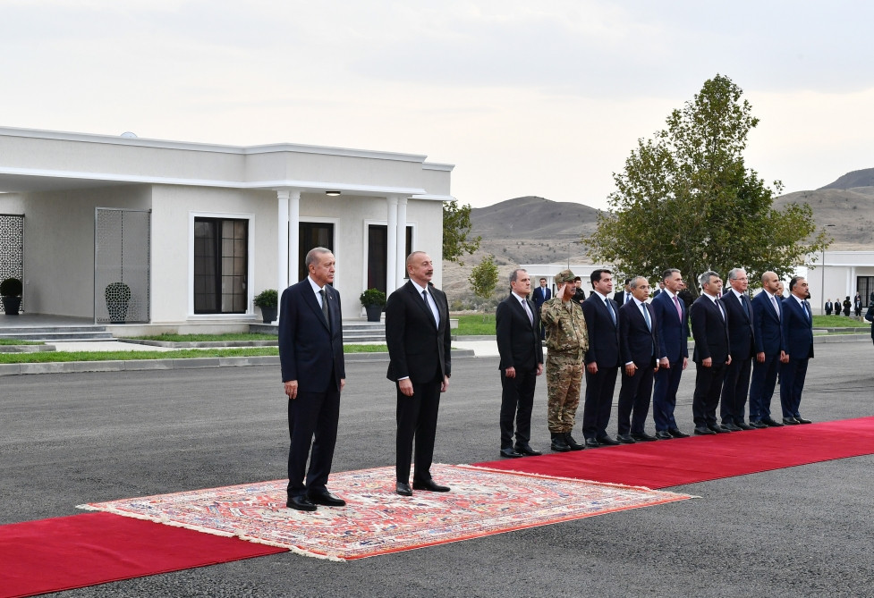 178225-0337585.jpg + Official welcome ceremony held for Turkish President Erdogan in Azerbaijan’s Jabrayil News about - Official welcome ceremony held for Turkish President Erdogan in Azerbaijan’s Jabrayil