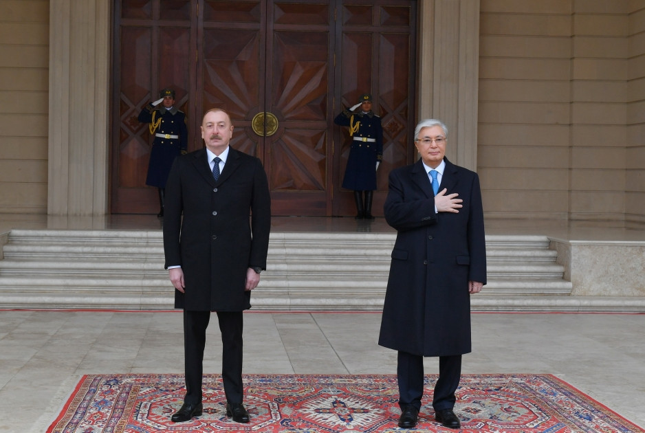 News about - Official welcome ceremony held for Kazakh president in Baku