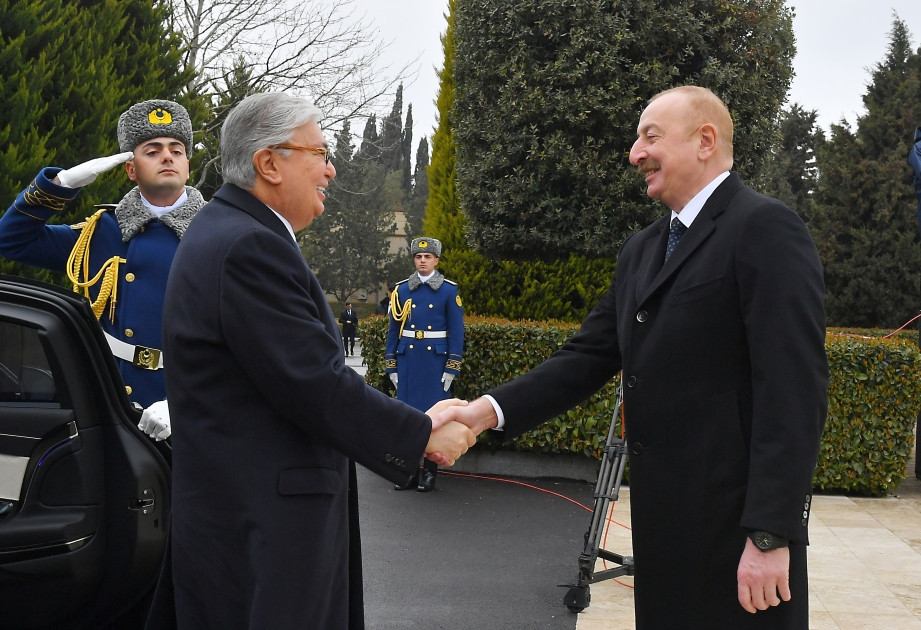 News about - Official welcome ceremony held for Kazakh president in Baku
