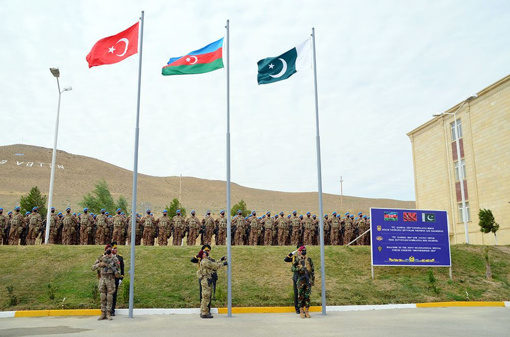 News about - Solemn opening ceremony of Three Brothers - 2021 international exercises held in Baku (PHOTO/VIDEO)