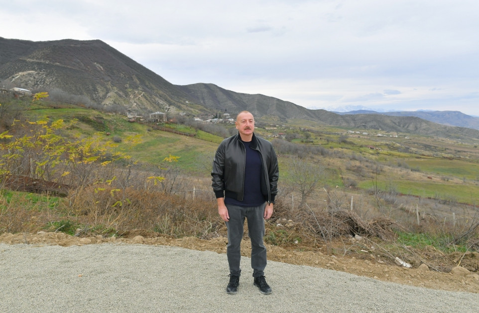 News about - President Ilham Aliyev visits several villages in Khojaly (UPDATED)