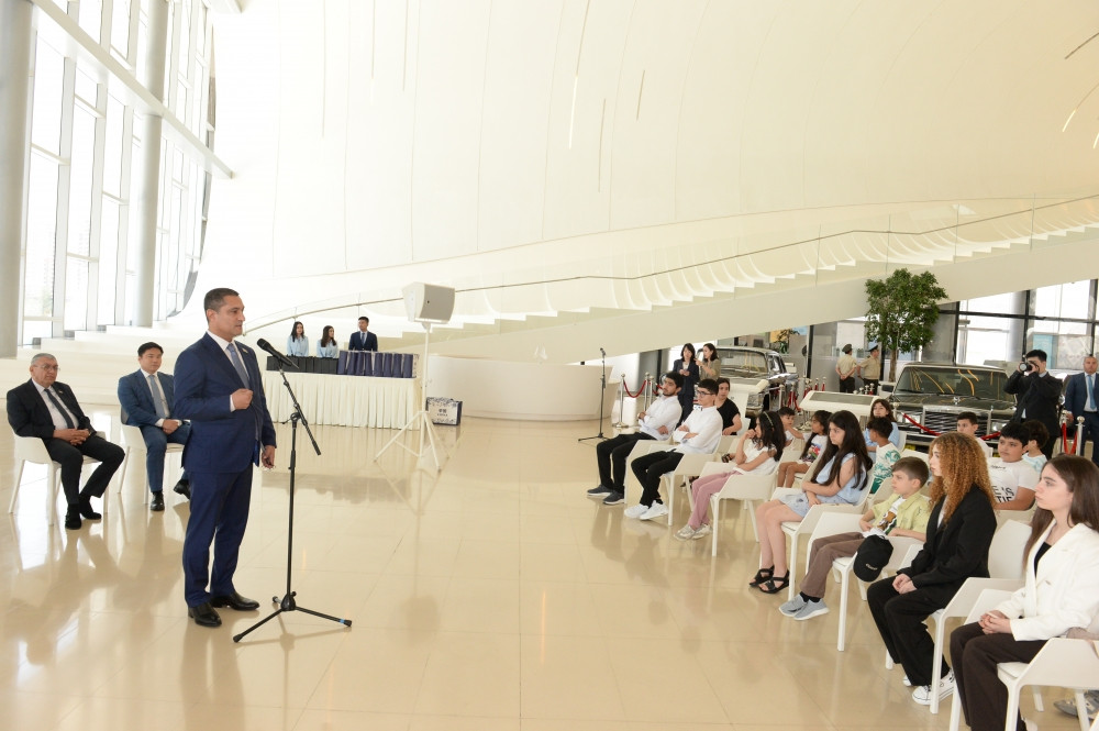 News about - Children from martyrs’ families visit Heydar Aliyev Center