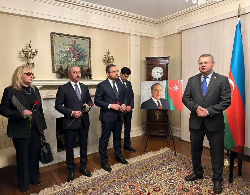 News about - Memory of Azerbaijan’s National Leader Heydar Aliyev honored in Washington