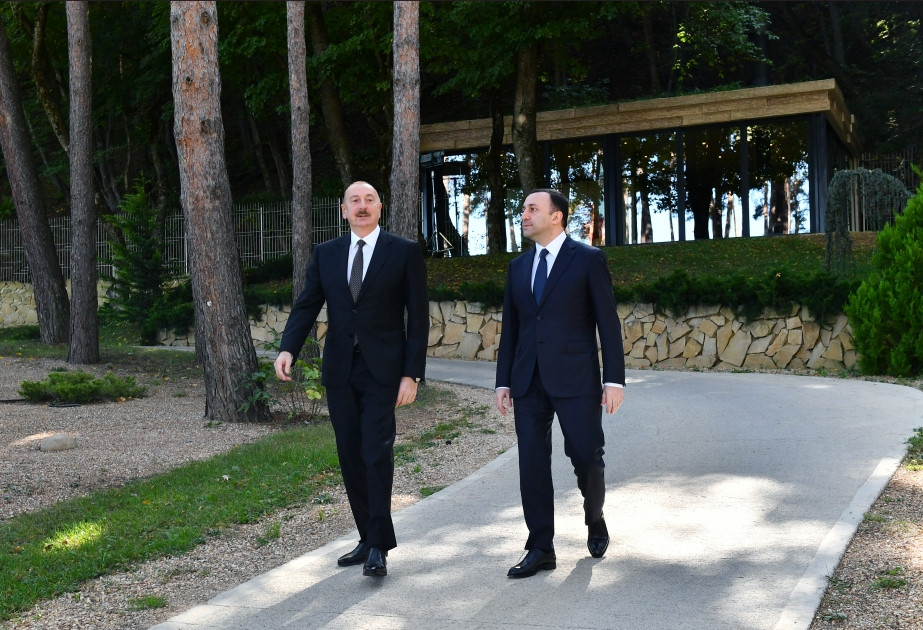 News about - Azerbaijani president and Georgian prime minister view photo exhibition dedicated to 100th anniversary of National Leader Heydar Aliyev in Tbilisi
