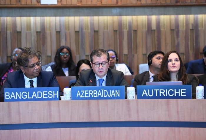 Azerbaijani delegation delivers national statement at UNESCO Executive Board’s 219 session in Paris