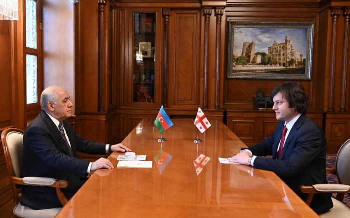 Azerbaijani, Georgian PMs hold meeting in Baku
