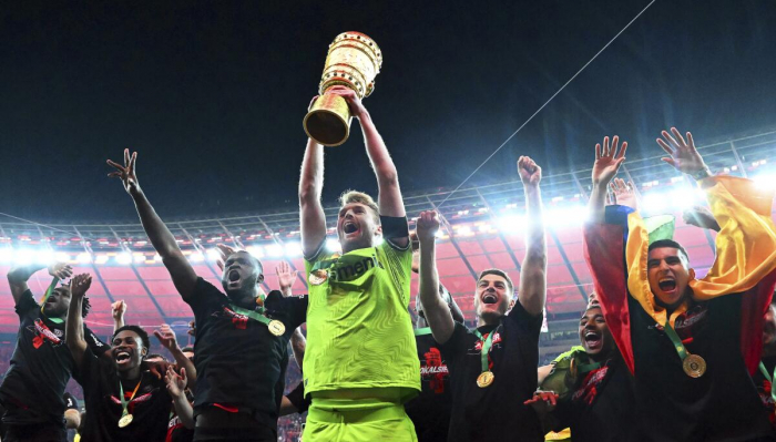 Bayer Leverkusen win German Cup to take double for season