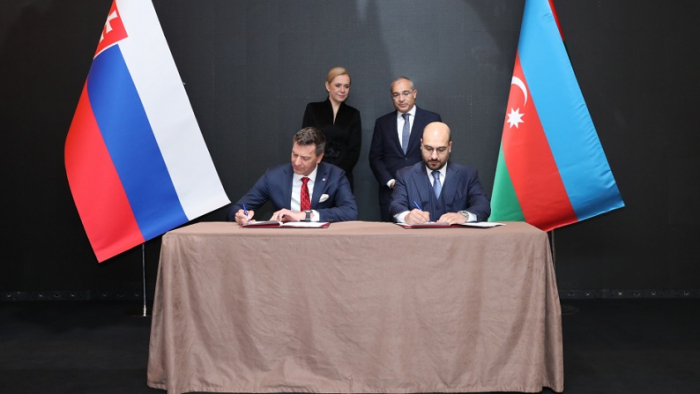  Azerbaijan, Slovakia ink two memorandums on cooperation -  PHOTO 