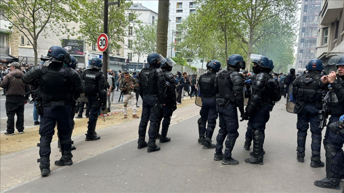 French police disperse demonstrators opposing massive warehouse project