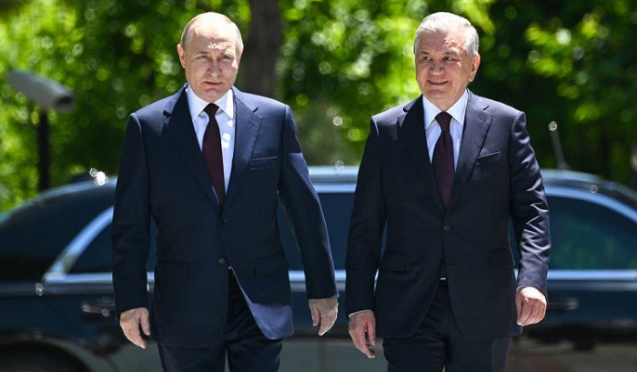 Russian, Uzbek leaders meet in Tashkent 
