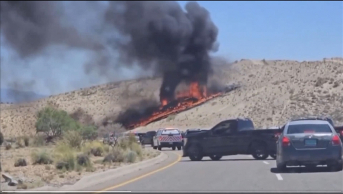 Military jet crashes near New Mexico airport