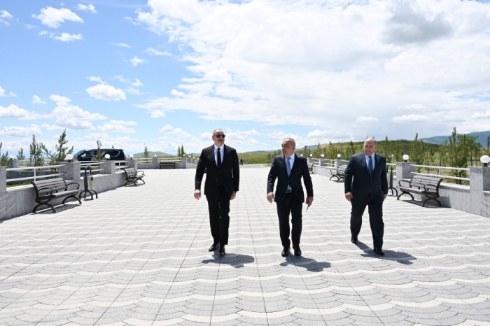 News about - President Aliyev attends opening of Kondalanchay water reservoir in Fuzuli 