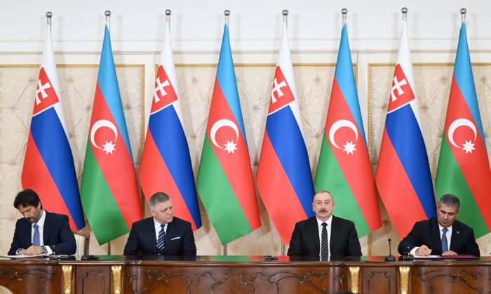 News about -  Azerbaijan, Slovakia sign documents 