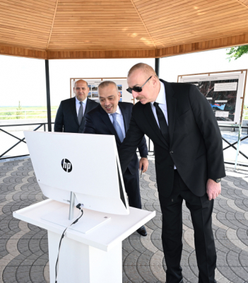 News about - President Aliyev attends opening of Kondalanchay water reservoir in Fuzuli 