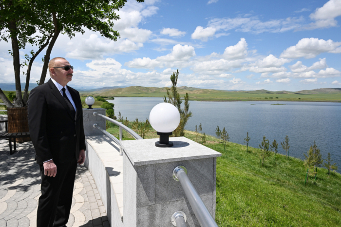 News about - President Aliyev attends opening of Kondalanchay water reservoir in Fuzuli 