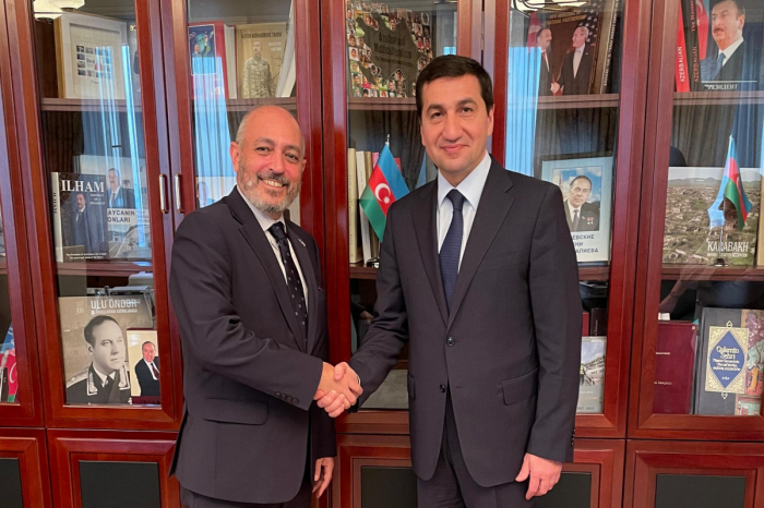 Azerbaijani presidential aide meets with Assistant to UN Secretary-General