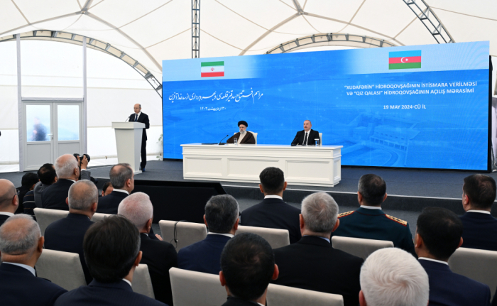 News about -  Azerbaijan, Iran open Khudafarin, Giz Galasi complexes 