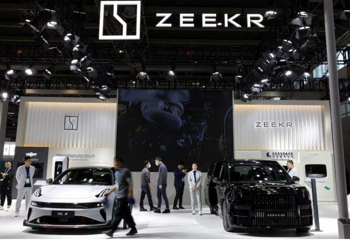 Chinese EV maker Zeekr's shares open 24% above IPO price 