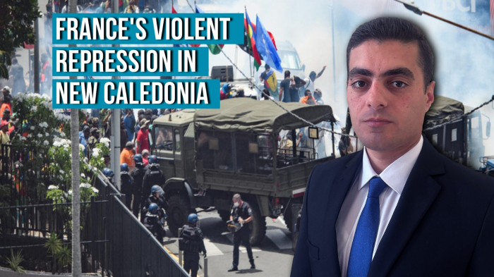  France's violent repression in New Caledonia 