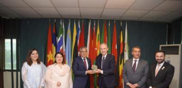 COP29 President-Designate visits COMSATS headquarters in Pakistan 