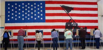 Half of swing-state voters fear violence around US election, poll shows 