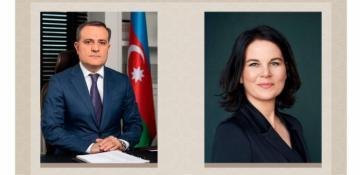 Azerbaijani, German FMs discuss ties, peace process over the phone