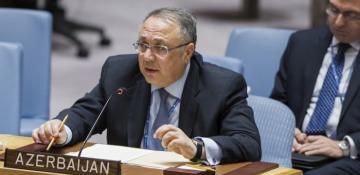 Azerbaijan's UN envoy rejects French allegations on Baku-Yerevan ties 