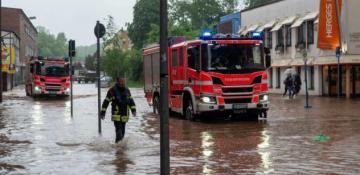 Germany's Saarland sees flooding after heavy rain