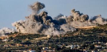 Israel strikes back after ten launches from Lebanon