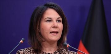 Germany’s FM arrives in Kyiv on unannounced visit