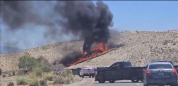 Military jet crashes near New Mexico airport