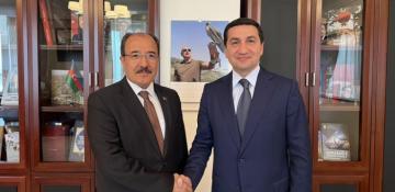 Azerbaijan’s presidential aide, Turkish envoy discuss regional developments 