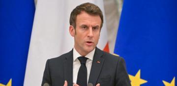 Macron denies France waging war against Russia