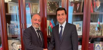 Azerbaijani presidential aide meets with Assistant to UN Secretary-General