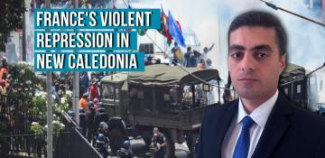  France's violent repression in New Caledonia 