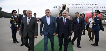  Slovakia's PM arrives on official visit to Azerbaijan 