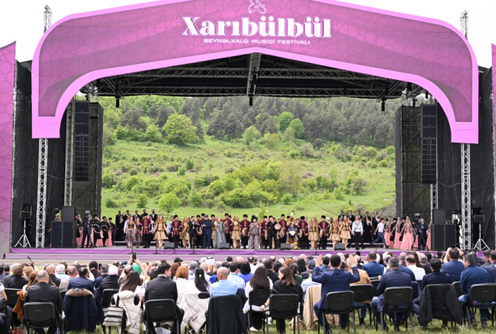 Azerbaijan holds grand opening of 7th Kharibulbul Int'l Music Festival