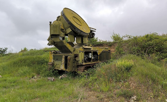 Air defense system discovered at aabandoned combat position in Azerbaijan's Karabakh region