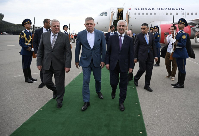  Slovakia's PM arrives on official visit to Azerbaijan 