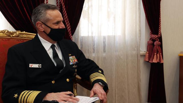 Ex-US admiral charged with bribery for Navy contract