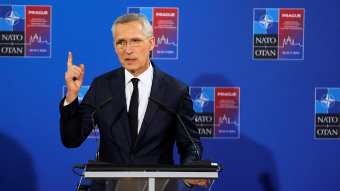 NATO chief Stoltenberg discusses Russian assault on Kharkiv 