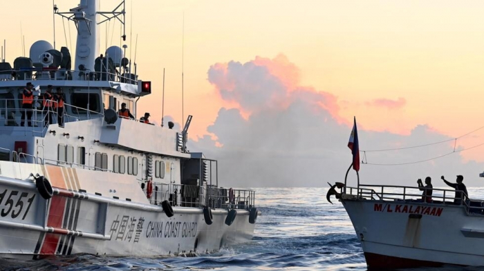 Filipino ship, Chinese vessel collide in South China Sea